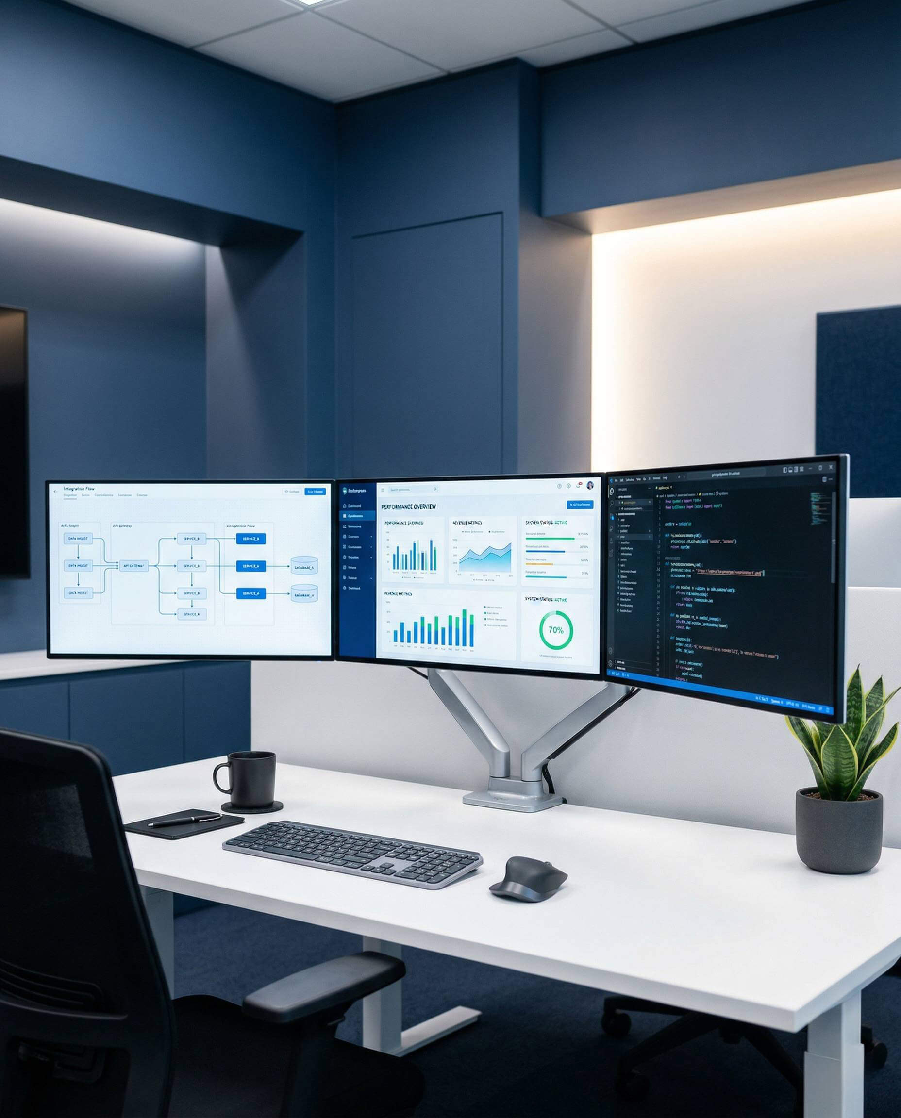 Centro de monitoreo y arquitectura técnica